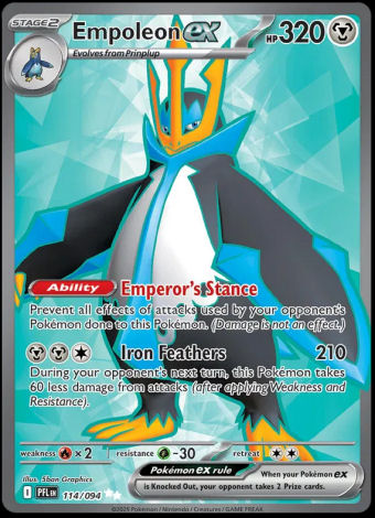 114/094 Empoleon ex