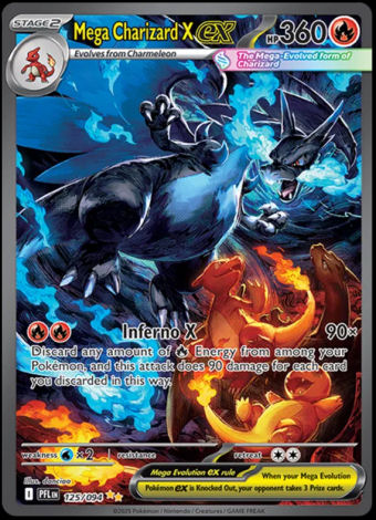 125/094 Mega Charizard X ex