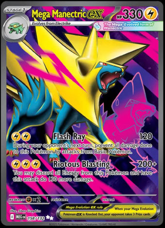 158/132 Mega Manectric ex