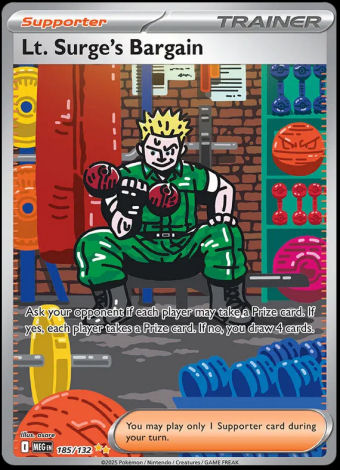 185/132 Lt. Surge's Bargain