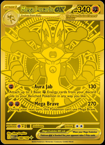 188/132 Mega Lucario ex