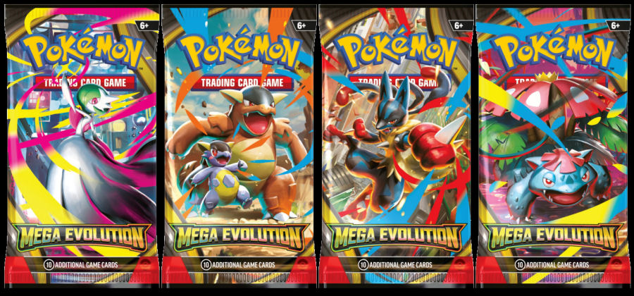 Mega Evolution Pack Art