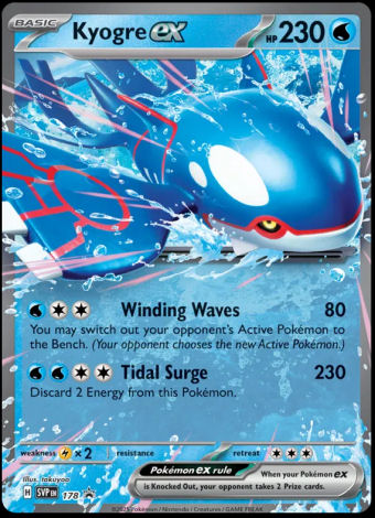 SVP178 Kyogre ex
