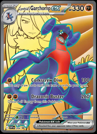 SVP204 Cynthia's Garchomp ex