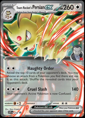 SVP218 Team Rocket's Persian