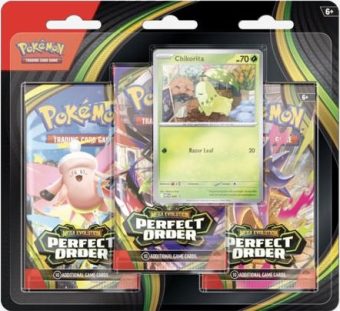 3-Pack Blister ft Chikorita