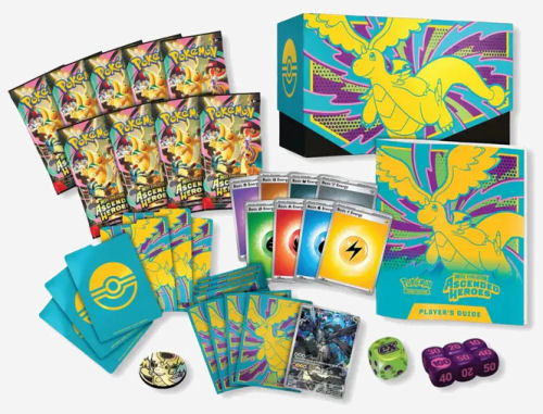 Ascended Heroes Elite Trainer Box Contents