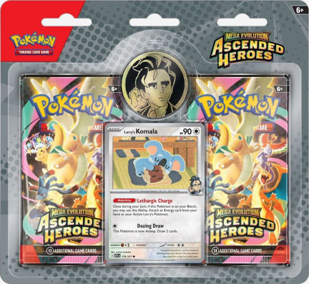 Ascended Heroes 2 pack Blister ft Larry