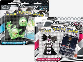 Black Bolt & White Flare Tech Sticker Collection