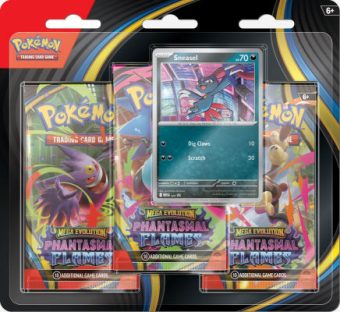Pokémon three pack Blister from Phantasmal Flames