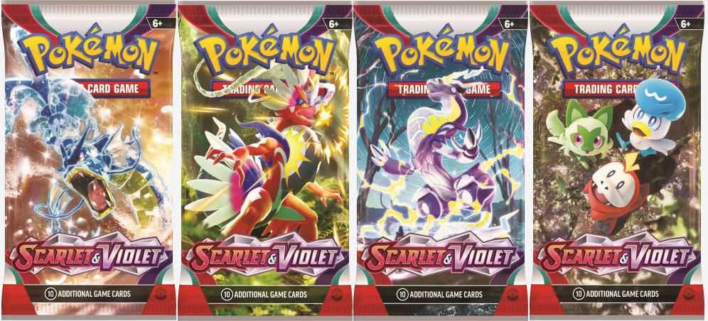 Scarlet & Violet Base Set Boosters