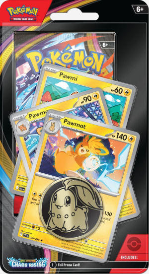 Evolution Blister pack featuring Pawmot line