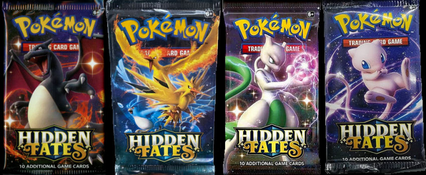 Hidden Fates Booster Packs