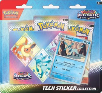 Prismatic Evolutions Tech Sticker Glaceon