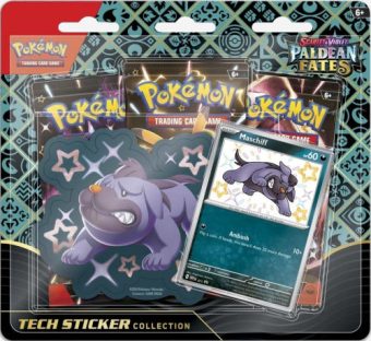 Paldean Fates Tech Sticker Collection Maschiff