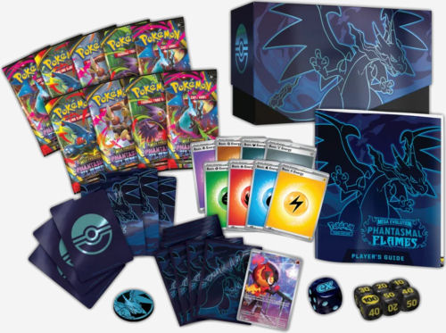 Phantasmal Flames Elite Trainer Box contents