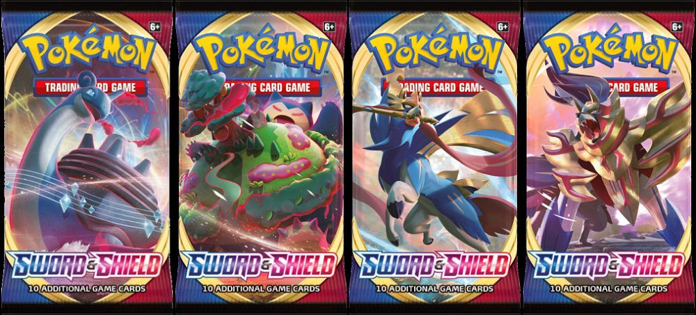 Sword and Shield Base Set Booster Packs