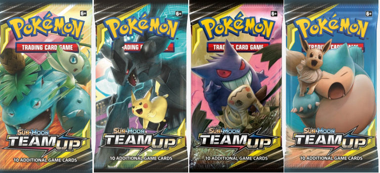 Team Up Booster Packs