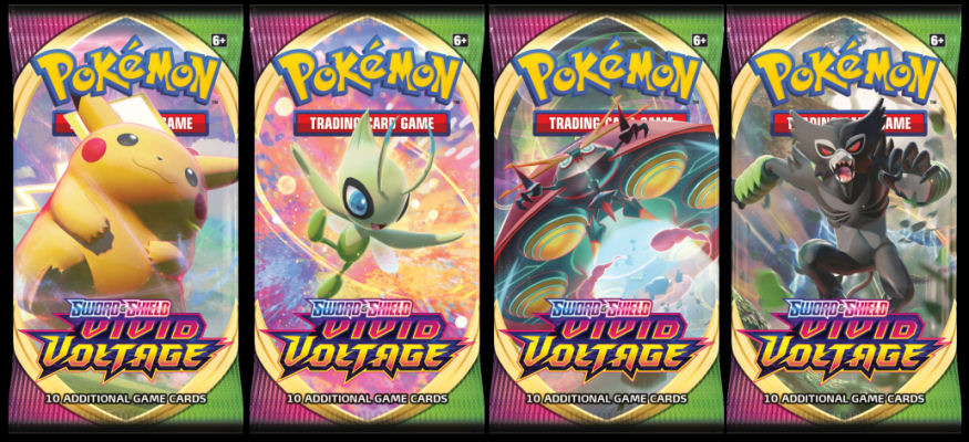 Vivid Voltage Booster Packs
