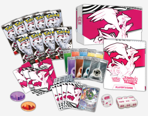 White Flare Elite Trainer Box Contents