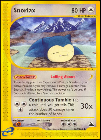100/144 Snorlax