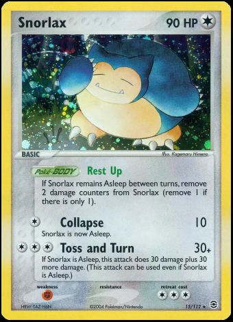 15/112 Snorlax