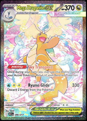 290/217 Mega Dragonite ex