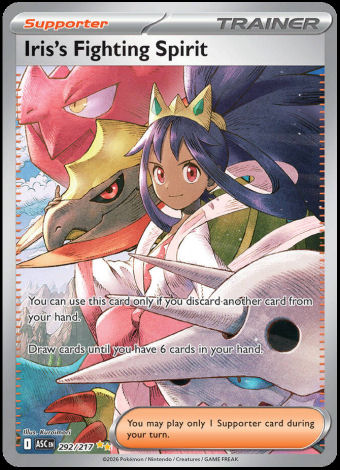 292/217 Iris's Fighting Spirit