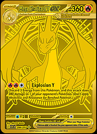 294/217 Mega Charizard Y ex