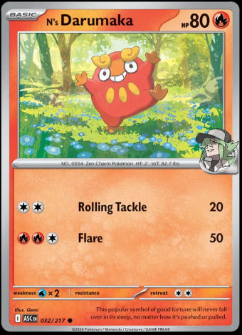 032/217 N's Darumaka