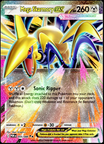 055/088 Mega Skarmory ex