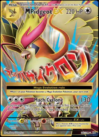 105/108 M Pidgeot EX