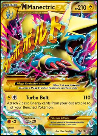 120/119 M Manectric EX