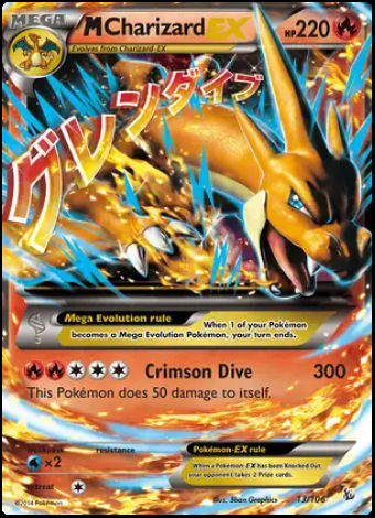 13/106 M Charizard EX
