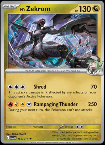 155/217 N's Zekrom