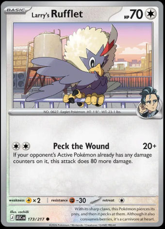 173/217 Larry's Rufflet