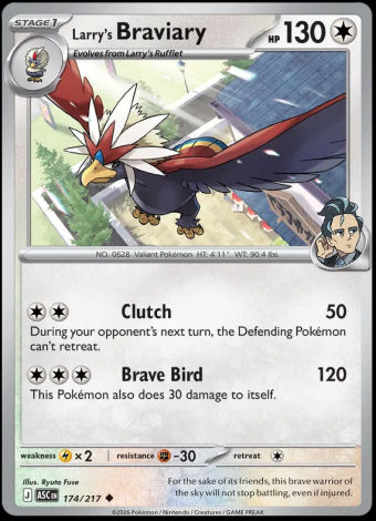 174/217 Larry's Braviary