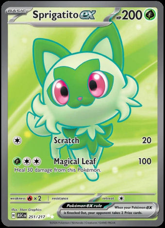 251/217 Sprigatito ex