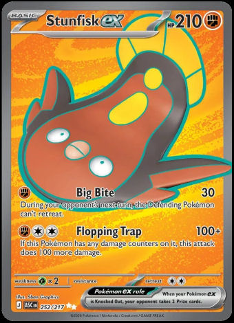 252/217 Stunfisk ex