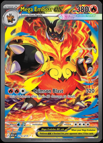 273/217 Mega Emboar ex