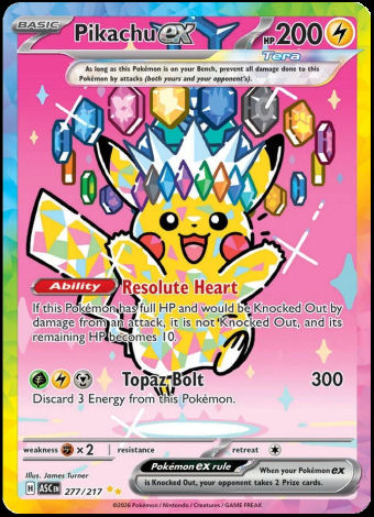 277/217 Pikachu ex