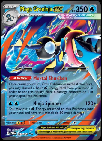 022/086 Mega Greninja ex