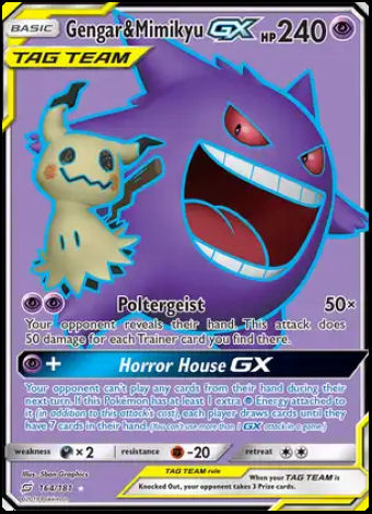 164/181 Gengar & Mimikyu GX