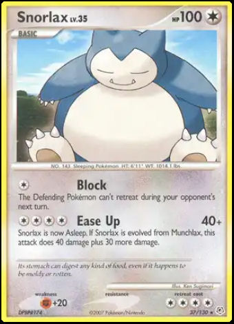 37/130 Snorlax