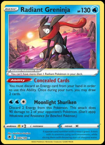 046/189 Radiant Greninja