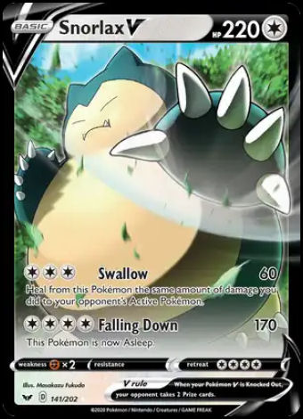 141/202 Snorlax V