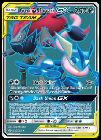 200/214 Greninja & Zoroark GX