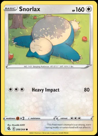 206/264 Snorlax