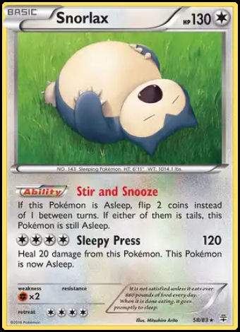 58/83 Snorlax