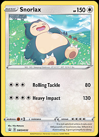SWSH032 Snorlax